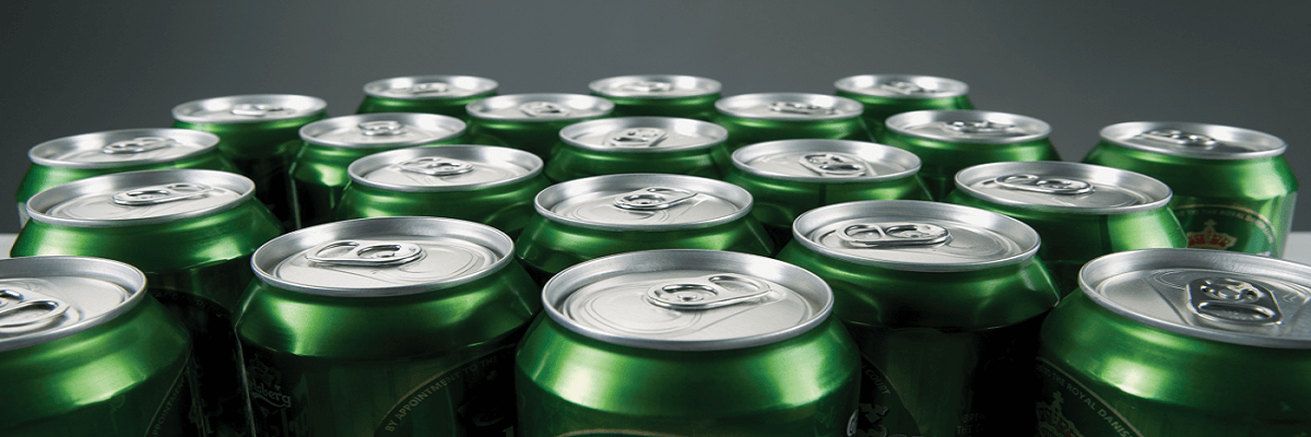 Beer cans top margen pages 2-4 or even page 2 and 5 cross over Image 4404