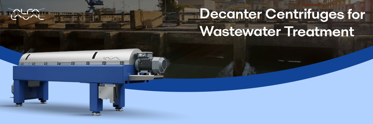 Decanters for Wastewater treatment