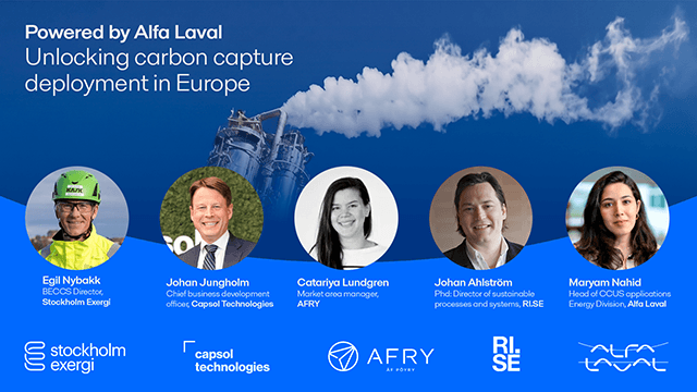 Unlocking carbon capture deployment in Europe