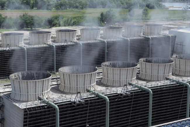 Cooling towers wet cooling