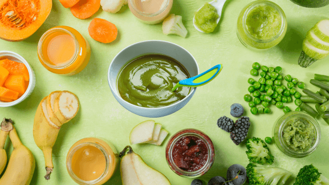 Puree Baby Food Nutrition